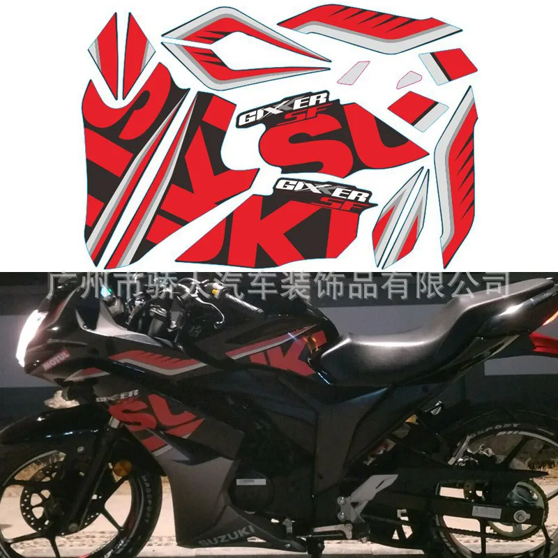 Custom Motorcycle Body Parts Of Sticker Decal Motorcycle Decorative