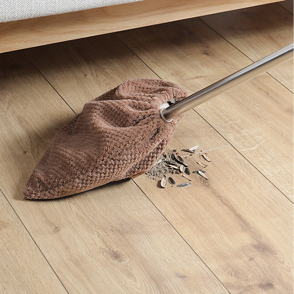 Multifunction Reusable Flannel Mop Cloth Cover Floor Cleaning Rag Broom Mop Tool 