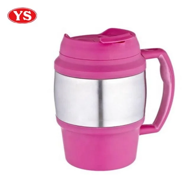 Bubba 2035570 Keg Vacuum-Insulated Stainless Steel Travel Mug, 20 oz, Juicy  Grape - Pink