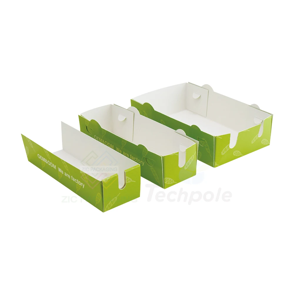 Printed Parchment Paper Custom Logo Popcorn Hot Dog Burger Sheet Waffle Stick Tray Corndog Paper Box
