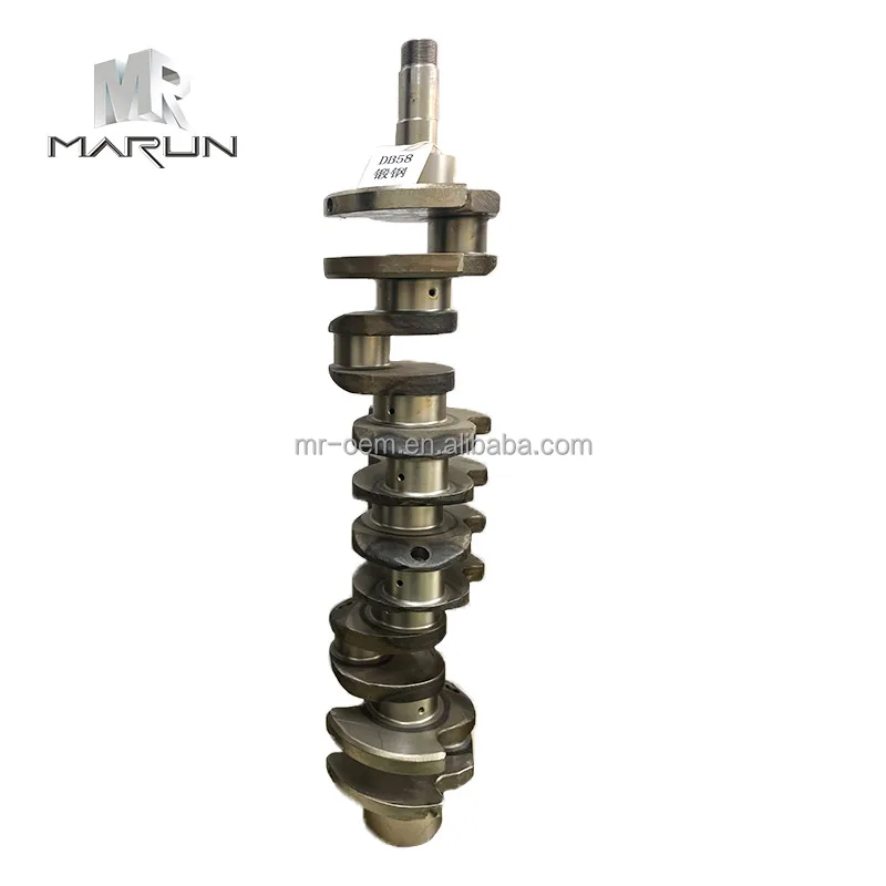 DB58 High Quality Original Forged Steel Crankshaft for Excavator Doosa-n Engine Parts