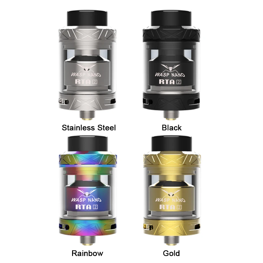new vape accessories product oumier wasp nano v2 rta Tow ways build deck easy to build