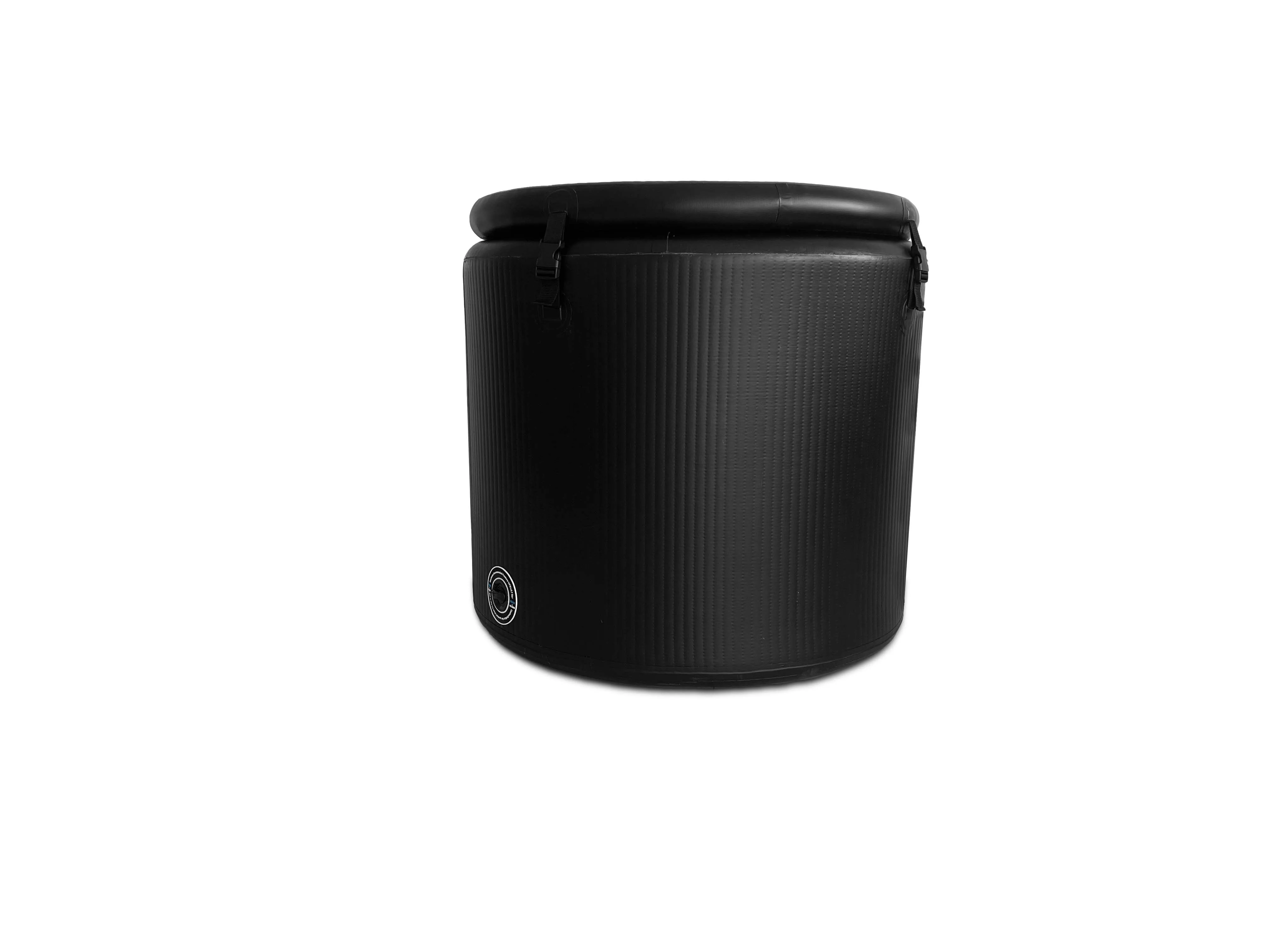 Black Drop Stitch 90*80cm Medical Inflatable Bathtub Adult Foldable Pvc Portable Inflatable Bathtub