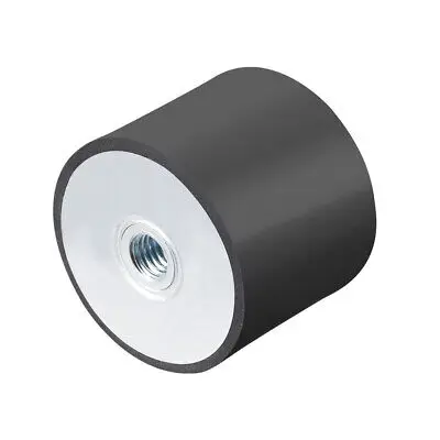 Supports de bobine cylindriques de taille personnalisée de type DD Supports de tampon en caoutchouc antivibration Supports de vibration pour goujons cylindriques