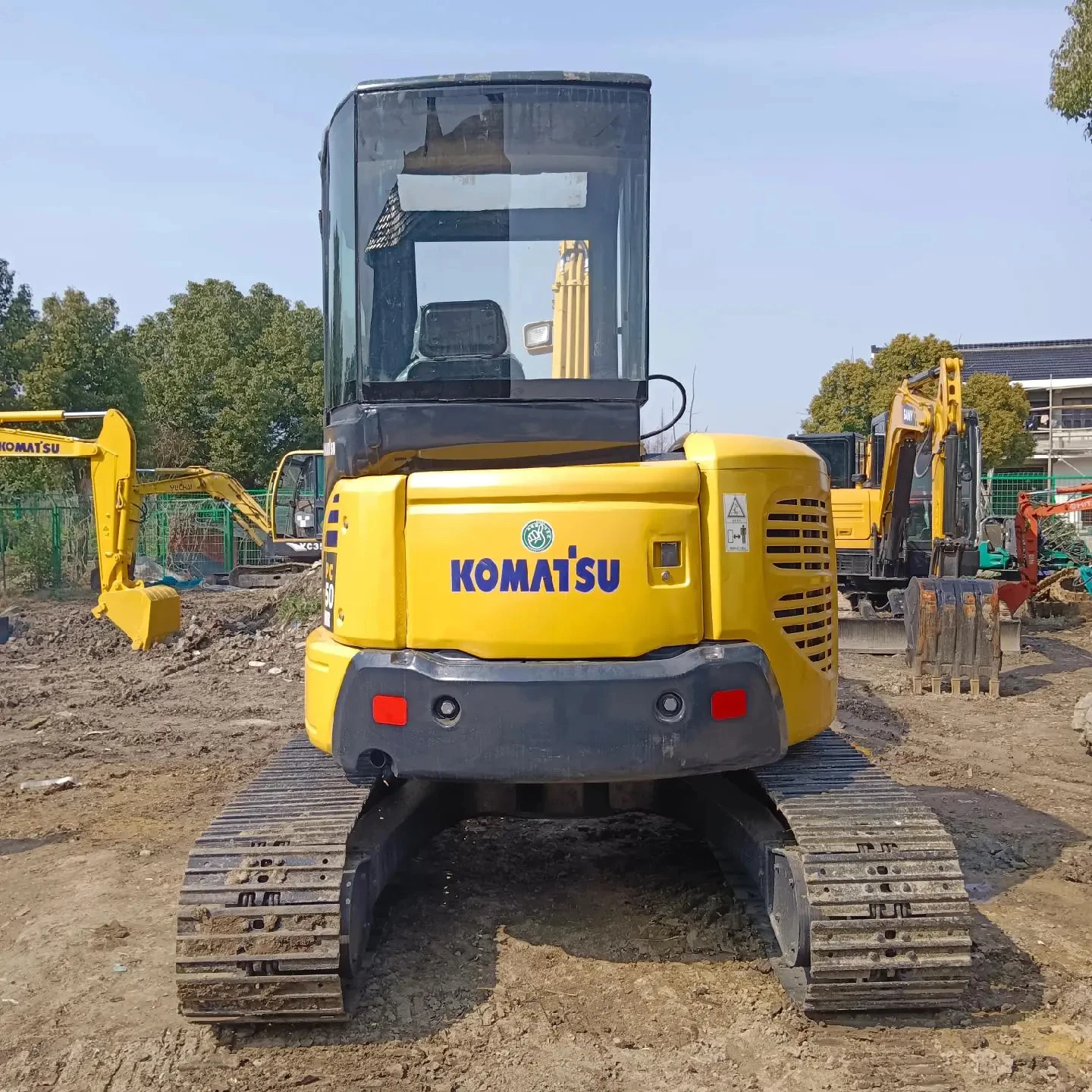Original Japanese Komatsu PC55 5.5 Ton Mini Excavator Engine Motor ...