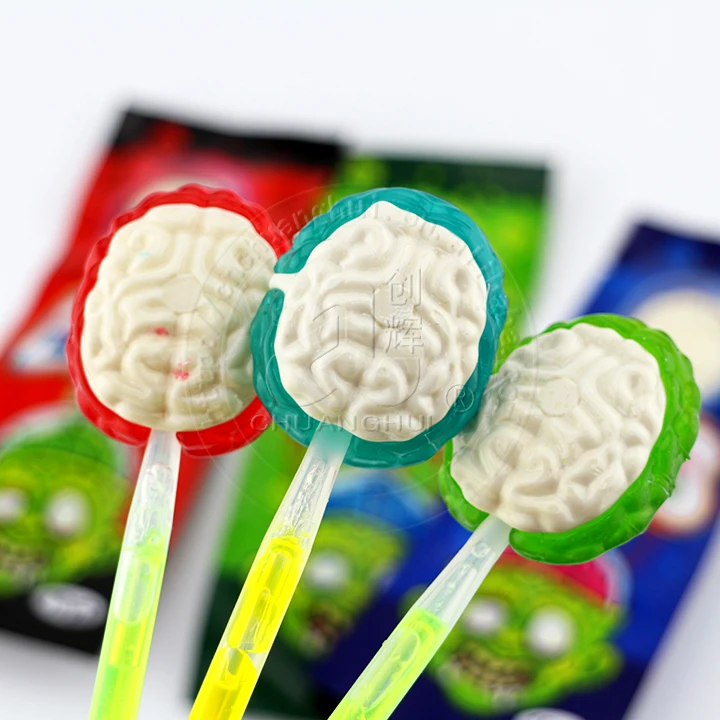 brain shaped lollipop
