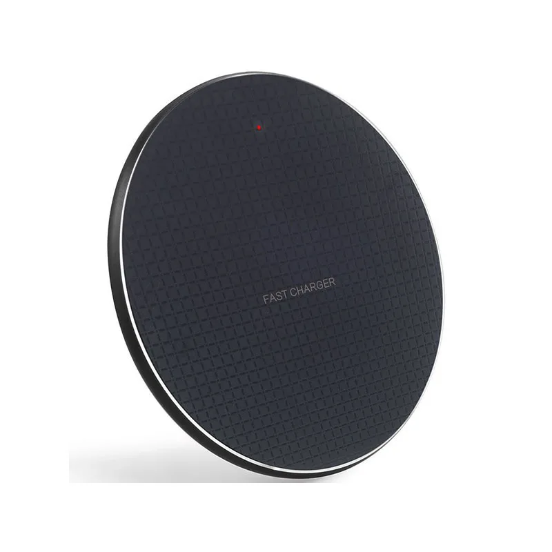 Лидер продаж 10 Вт Qi Беспроводное зарядное устройство для телефона Быстрая