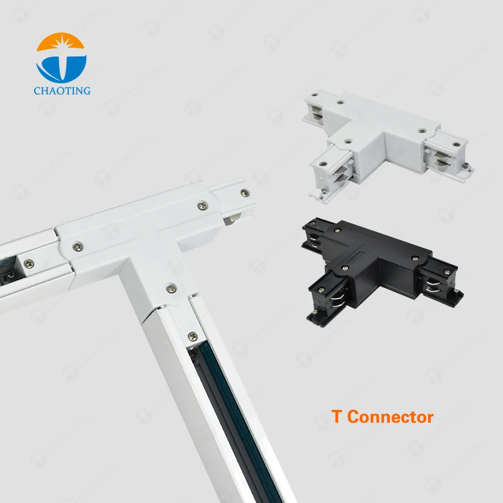 Dimmable Spotlight 4 Wire Track 1 Meter 1.5 2 3 Led Ceiling Lighting Rail System for Store Lamp