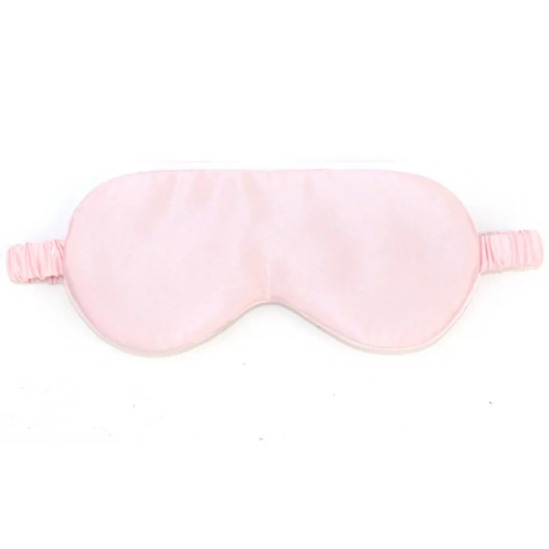 Mulberry Silk Eye Mask Velvet Elastic Strap Best Gift Satin Eye Mask