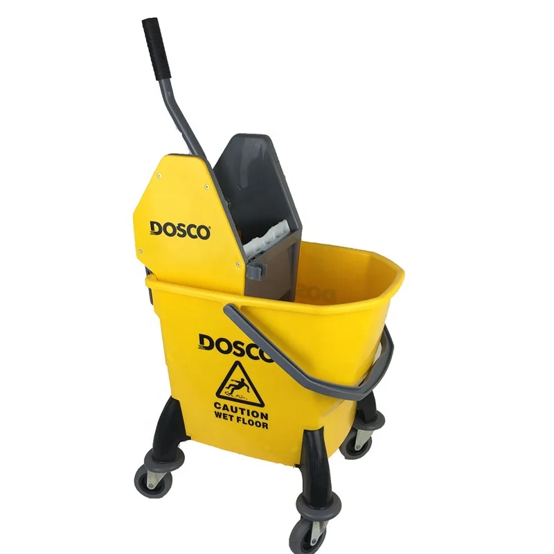 Side Down Press Wringer Commercial Mop Buckets & Wringers Squeeze of the Bucket