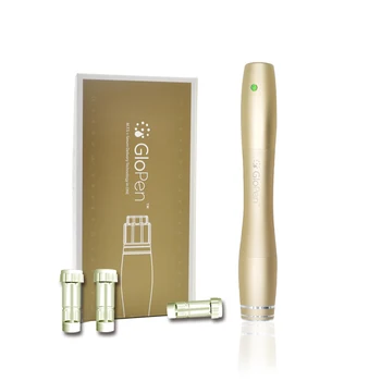 New GloPen  Professional Microneedling Silicon Nano Serum Delivery Skin Care Tool Derma Pen