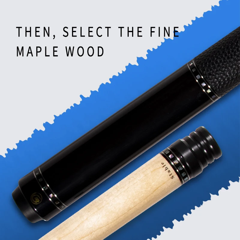 BLUE CARDAMOM Cue Stick Dreams Guards Ebony Maple Center Joint