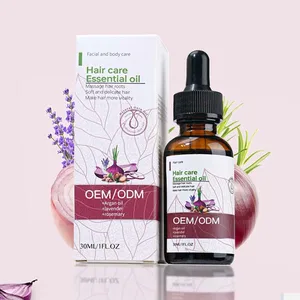 Custom 30ML Organic Onion Hair Growth & Anti-Dandruff Essential Oil with Oil Control for Damaged Hair