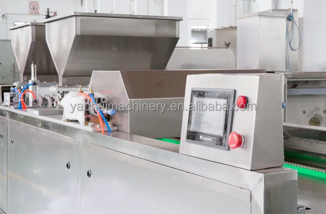 2021 новый тип автоматический коммерческих автоматические раздвижные двери укладывания печенья формируя машину чашки Аппарат для приготовления тортов