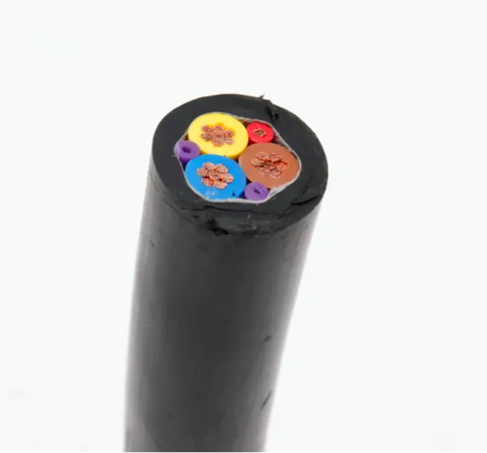 Factory Supply 6mm 4mm EV Charing Cable 3 Core 5 Core TPU Evc H07bz5-F H05bz5-F Cable for 3 Phase Single Phase EV Charger