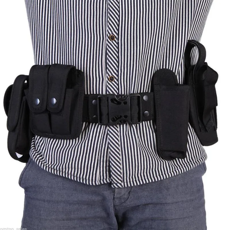 Wholesale Wear-resistant Tactical Belt Premium Safety Duty Multifunctional Tool Kit Outdoor Mountaineering Training Belt