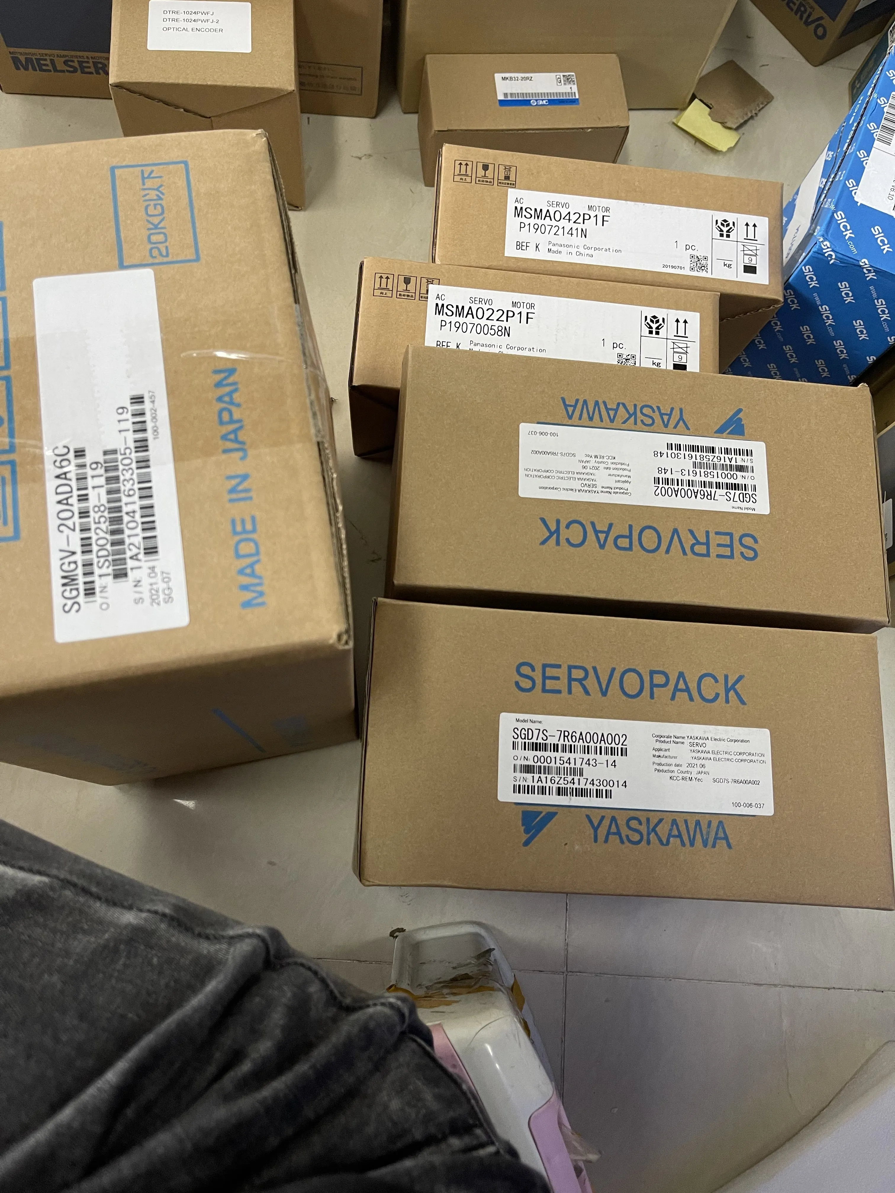Yaskawa Servopack SGD7S-7R6A00A002