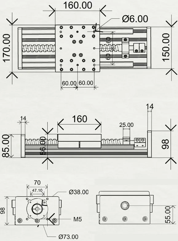 Linear Guide Sliding Table Engraving Machine-TI00226-Veeddydropshipping