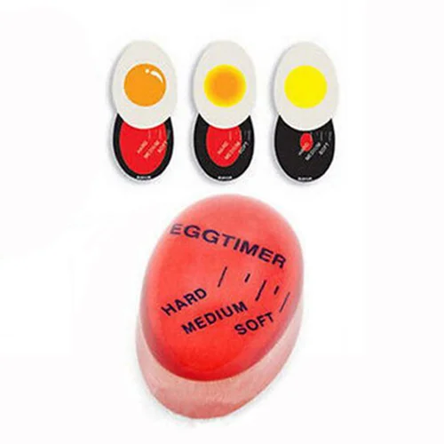 Color Changing Kitchen Mini Egg Timer for Boiling Eggs