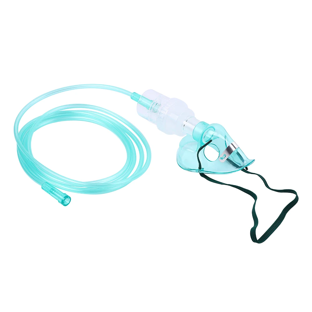 Professional Nebulizer Oxygen Mask with Nasal Oxygen Cannula Soft Silicone Material for Comfortable Breathing Therapy