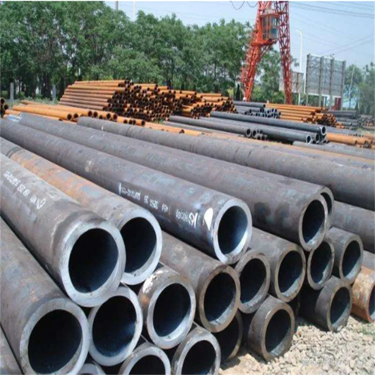 ASTM A53 S45c Hot Rolled St37  Round Black Seamless Carbon Steel Round Pipe supplier