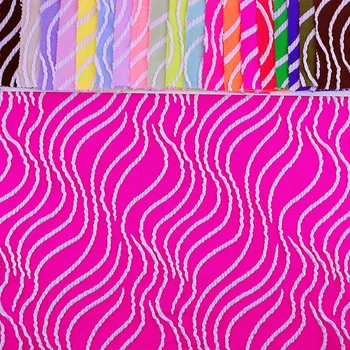 dress bikini polyester bulk seersucker fabric roll wholesale brocade jacquard fabric for clothing crinkle knitted fabric