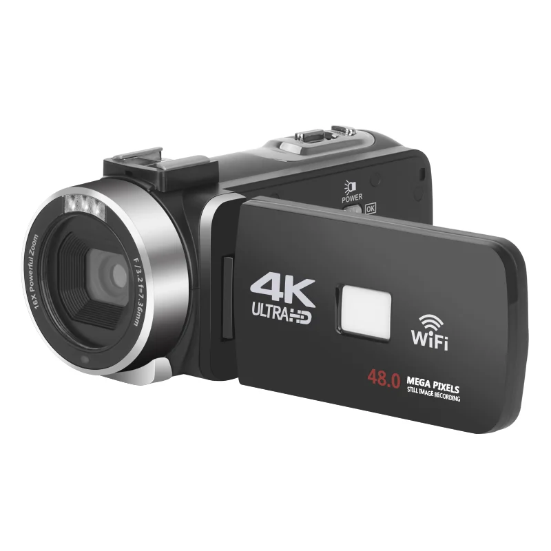 ZIHOTEK 4K Camcorder - Ultra HD Video Streaming Camera