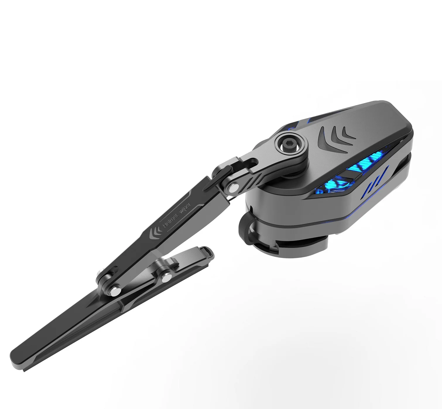 Thonzer-casco de motocicleta, limpiaparabrisas eléctrico ligero y