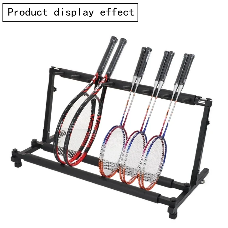 Badminton Racket Display Stand Tennis Racket Rack Arrangement Rack