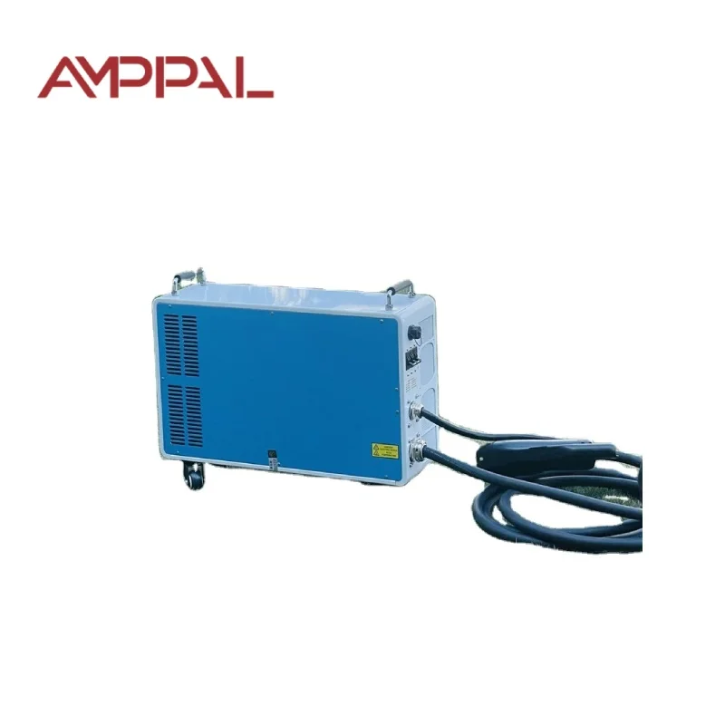 AMPPAL Portable EV Charger Double Gun DC Car Charging Stations Install Infrastructure for Easy Use