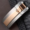 Hebilla media oro rosa 9-9mm