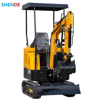 HT10B 1.0 ton Briggs Stratton Yanmar EPA multi functions mini skid Crawler excavator machine