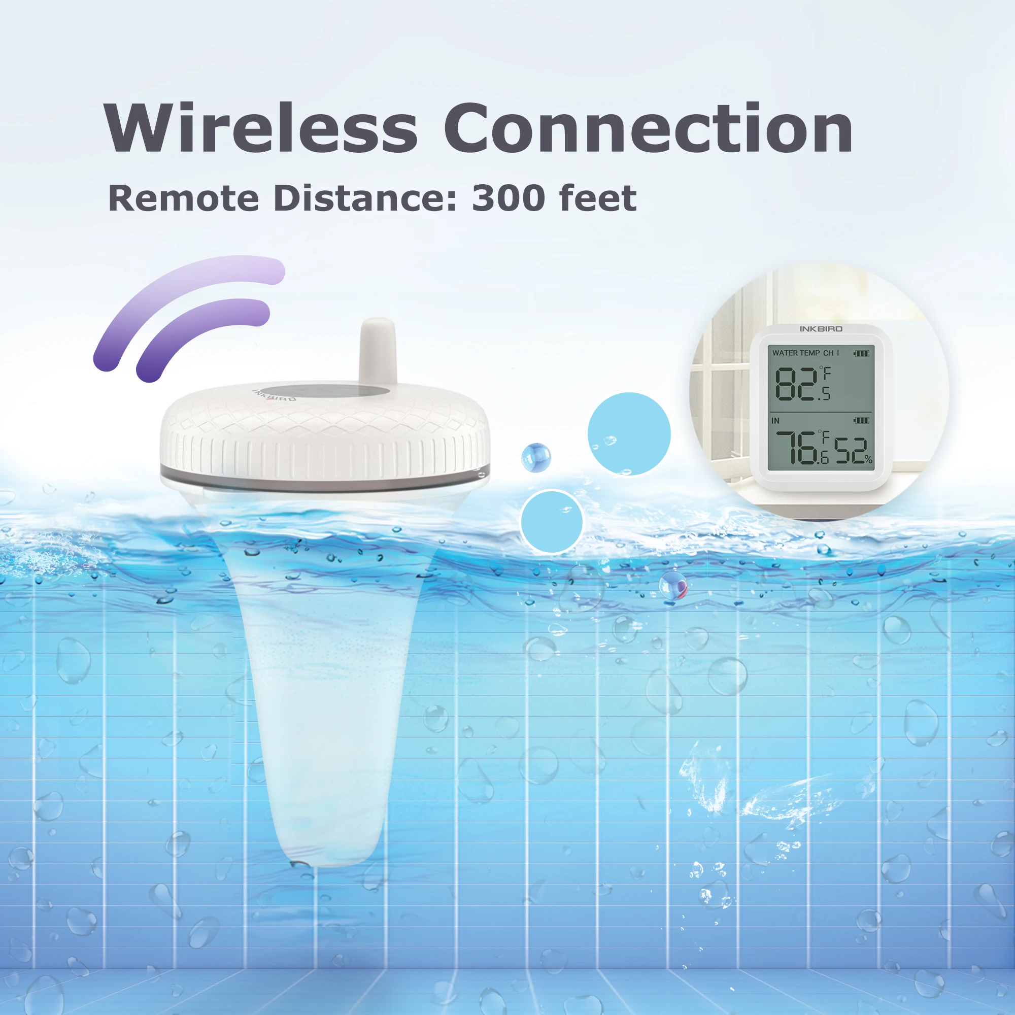 Data Logger Recorder Wireless Pool Thermometer