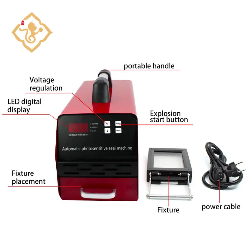 Fully Automatic Flash Stamp Machine - DIY & Custom Designs