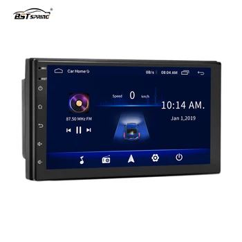 android player for car audio system Universal Car Video DVD Player with BT gps navigation 7 inch radio android