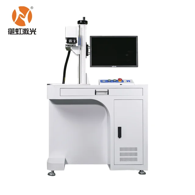 Best Company Desktop Model Fiber Laser Marking Machine Paper Products China for Leather Mobile Phone Diode Laser Marking Machine