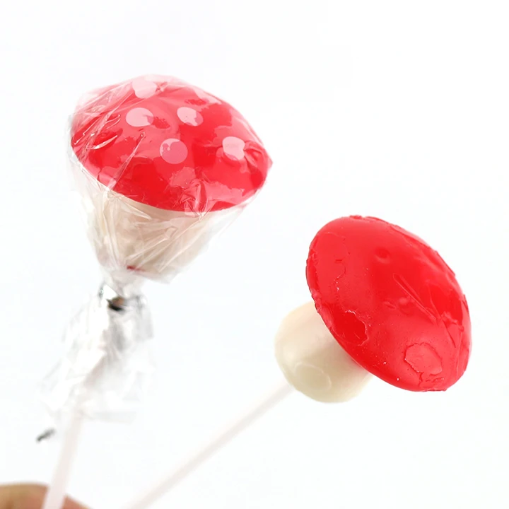 mushroom shaped lollipop
