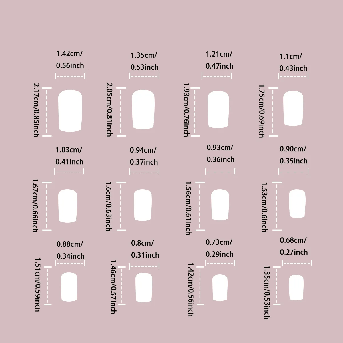 Custom Packaging Three-dimensional Little fox National Style Temperament Short Nails Hand-painted Handmade Press on Nails