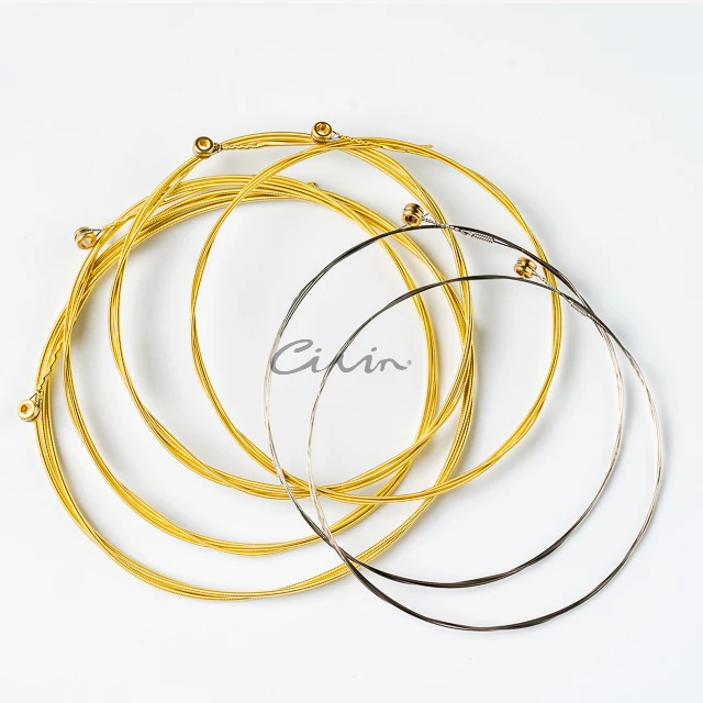 Hot Selling CIVIN Hexangular Steel Core 70/10 Bronze Wound Strings Light 10-48 Acoustic Guitar String