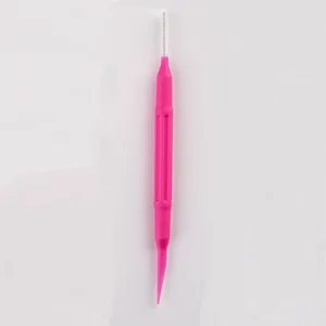 Daily Care Customize Slim Interdental Brushes 0.5mm Bendable Stainless Steel Brush Interspace Brushes for Gap Cleaning