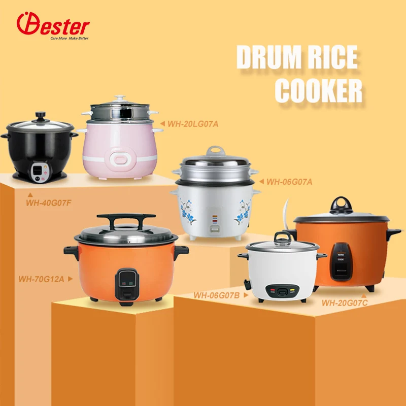 Buy Wholesale China Drum Shape Classic Type Rice Cooker With Aluminum Inner  Pot & Electric Rice Cooker at USD 5