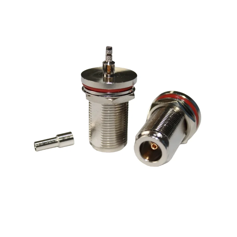 RF Coaxial Connector N-C-KY1.5 28 Teeth N Female Connector Crimp RG179 and RG174 and RG316 Cable Assemblies
