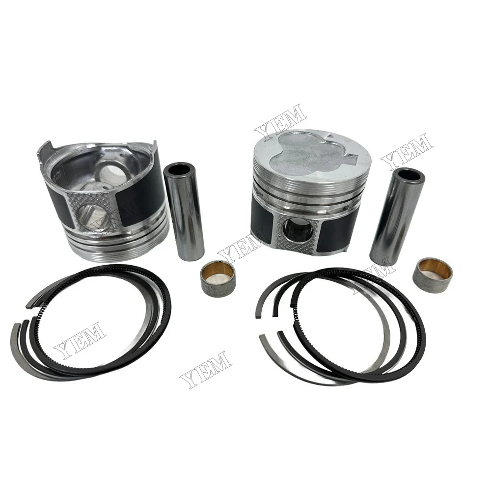 Cylinder Piston With Ring Suitable for Mitsubishi L2C Genuine Engine Parts 3