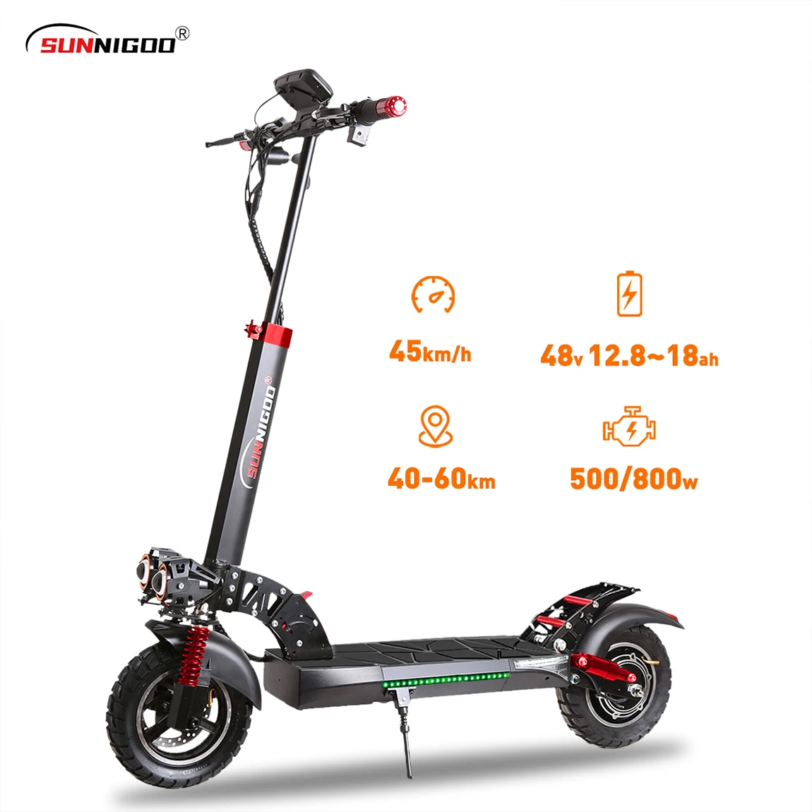 Adult Electric Scooter With 50Km/h High-Speed City E Scooter