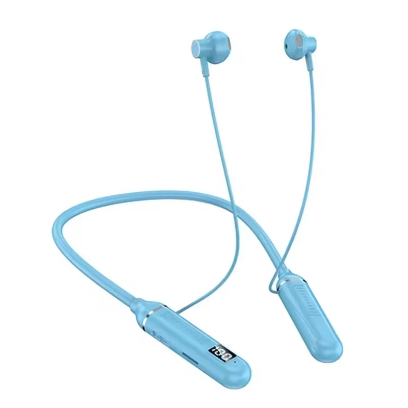 Hot Sales G02 Wireless Headphone TWS Earbuds LED Display Neckband Headphones Microphone aperçu 9