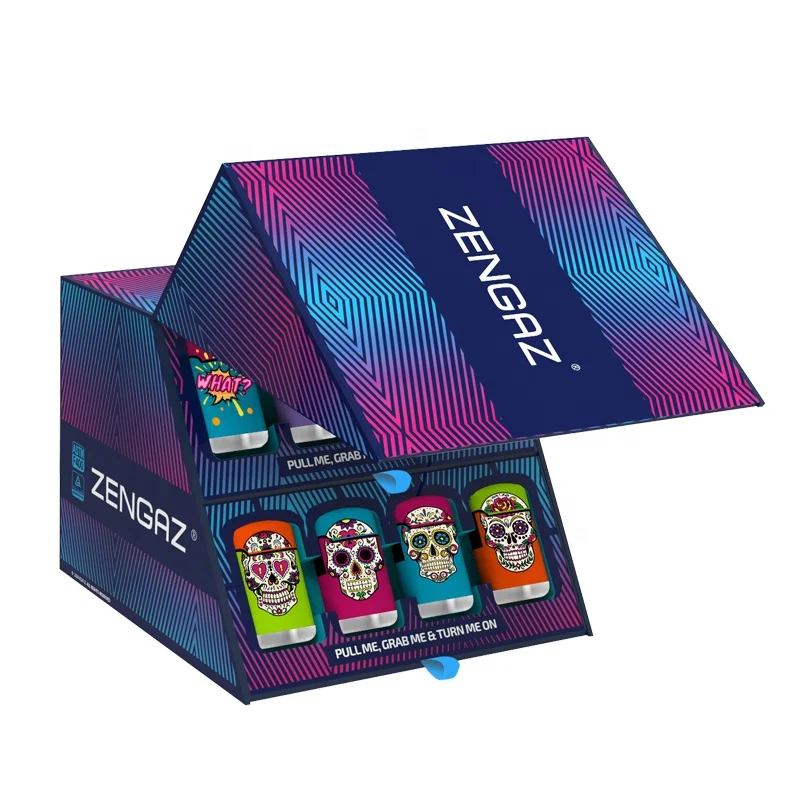 ZENMARKET ZENGAZ ZL-3 Trending CUBE Display Box - Unique Smoking Jet