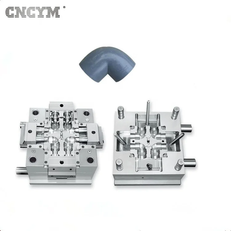 Widely Used PVC Injection Electricity Cable Molding Pla PVC Pipe Fitting Taizhou Huangyan Mould Factory