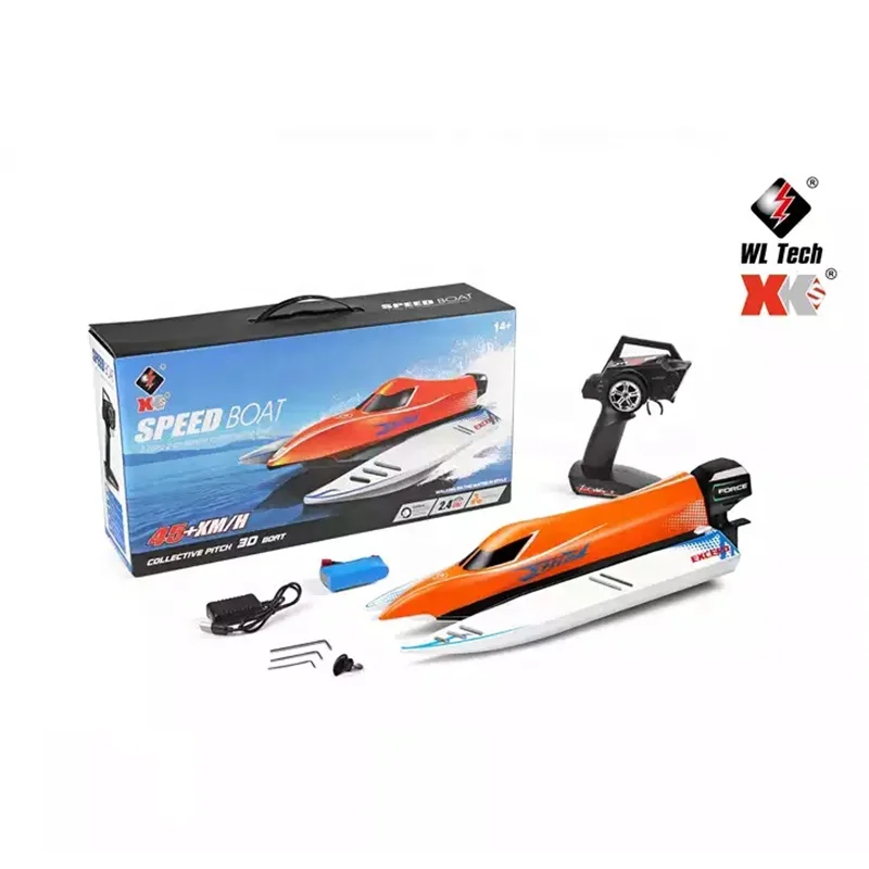 WL TOYS 915A ブラシレスラジコンボート(未使用品) WLtoys 915-A 45KM/H High Speed RC Boat 2.4G Remote Control