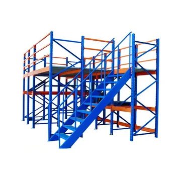 Adjustable Steel Platform Mezzanine Storage Warehouse Storage Mezzanine