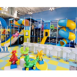 ABAM Ball Pits Kids Play Ground Climber Area Slide Carousel Soft Play Equipment Indoor Playground Set for Sale